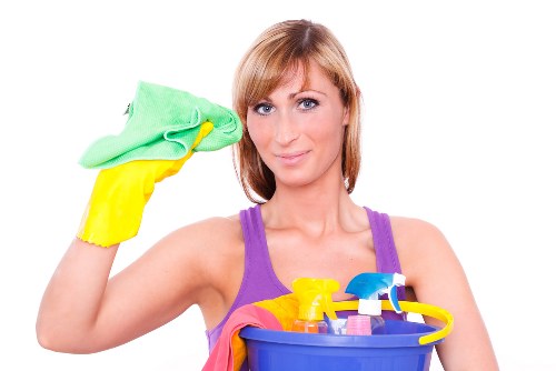 Professional office cleaning in Hampstead reception area