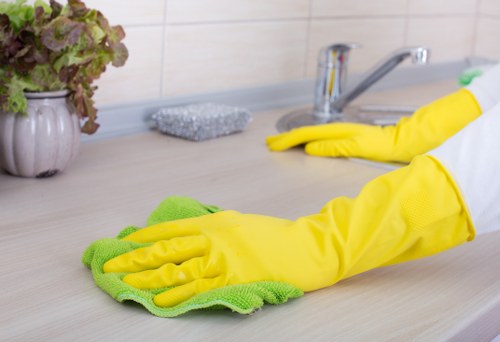Deep carpet cleaning equipment in a Hampstead property
