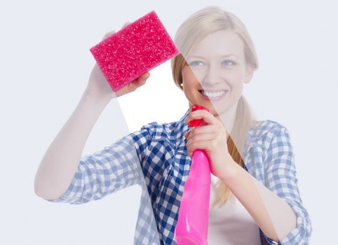 Kitchen cleaning service in a Hampstead property