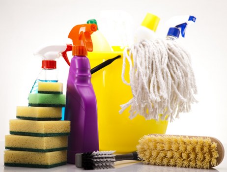 Bathroom deep cleaning with descaling and sanitizing in Hampstead