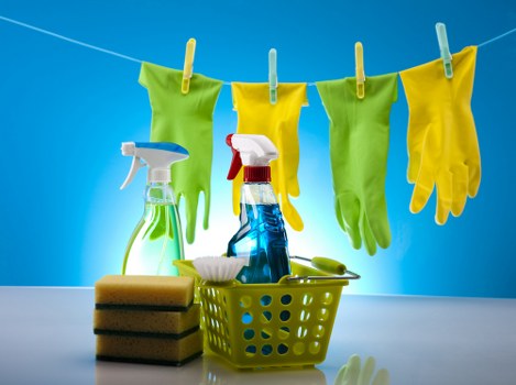 Payment and invoicing details for a cleaning service