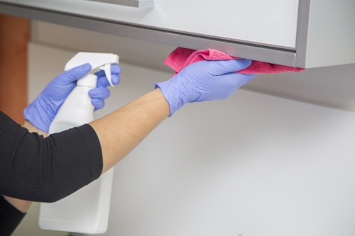 Commercial deep cleaning in a Hampstead office space